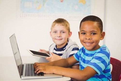 Kids and computer